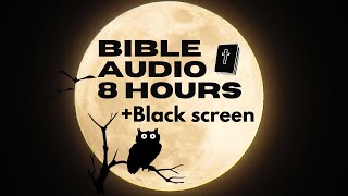 8 Hour Black Screen Bible Audio | Comforting KJV Scriptures for Peaceful Sleep screenshot 4
