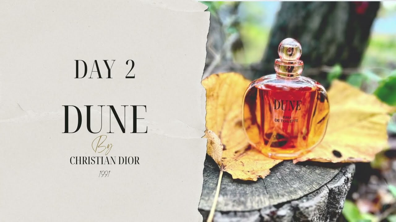 My Perfume Library: Day 2 - Dune by Christian Dior (1991)