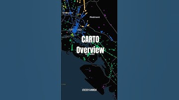 Carto Overview! #software #geoinformatics #gis #maps #remotesensing #analytics