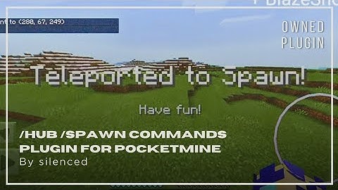/hub /spawn Commands Plugin Showcase