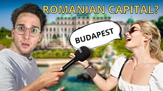 Do people in Austria know the Capital of ROMANIA?