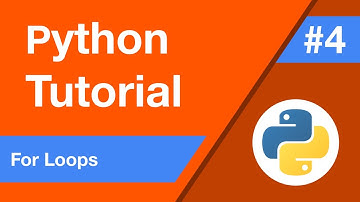 Python Tutorial Lesson 4: For Loops