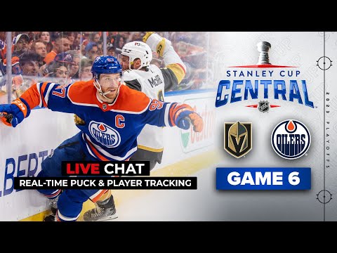 Live Chat: Vegas Golden Knights vs. Edmonton Oilers | Game 6 | Stanley Cup Playoffs