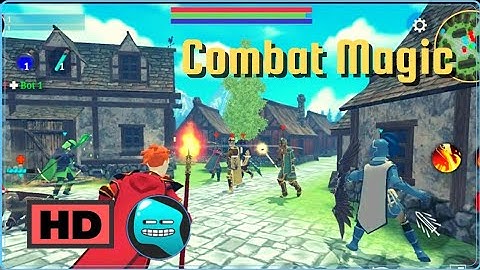 Combat Magic - Spells and Swords Multiplayer Gameplay - HD Walkthrough (Android,IOS)