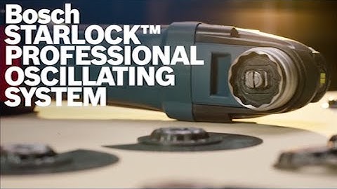 Coming Soon From Bosch | Starlock Oscillating Accessories