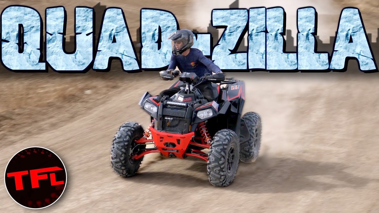 The 21 Polaris Scrambler Xp 1000 S Is One Of The Craziest Atvs Ever Made But Can It Jump Youtube