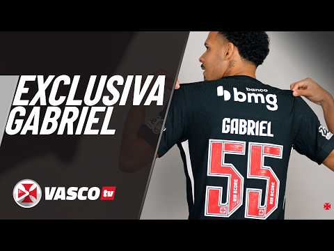 VascoTV publica entrevista exclusiva com Gabriel em conteúdo especial para torcedores