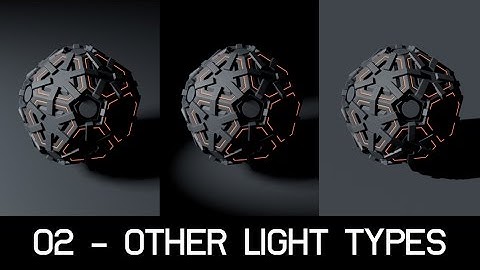 02. Point. Spot & Infinite Lights - Cinema 4D Lighting Course