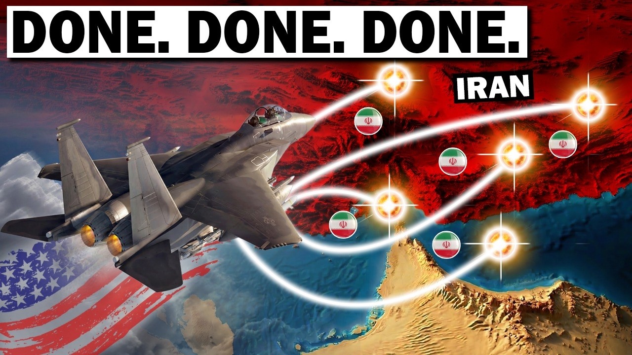 US Military Just UNLEASHED 5,000lb Bombs On the Strait of Hormuz... Iran's  Blockade BACKFIRED