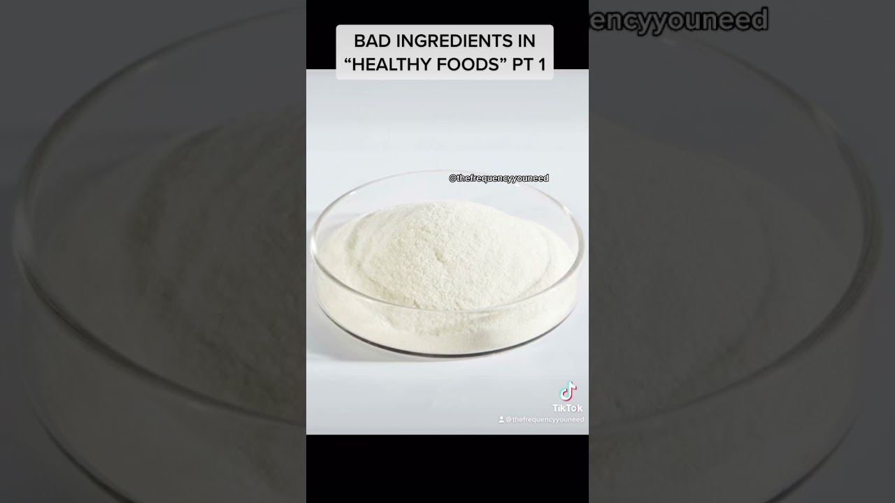 BAD INGREDIENTS IN “Healthy Foods” Pt1! 