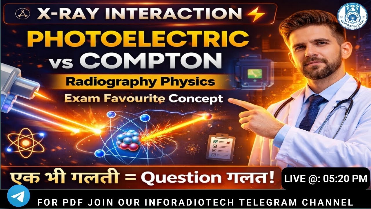 90% Exams में पूछा जाने वाला Topic 🔥 X-Ray Interaction Explained |AIIMS|DSSSB|SGPGI|UPUPMS|RRB|