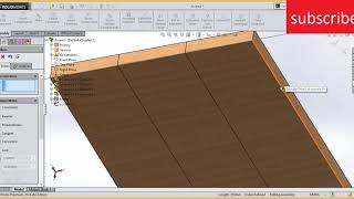 Awesome door sliding mechanism in solidworks