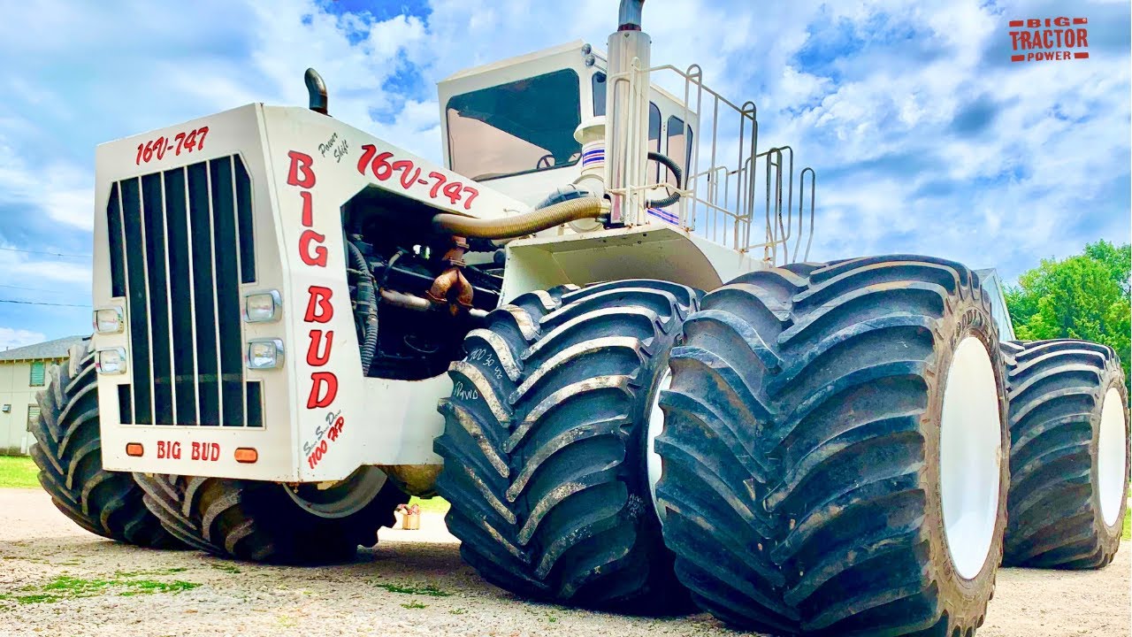 BIG BUD 16V-747 WORLD's LARGEST TRACTOR - YouTube