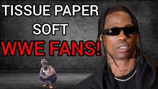 Crying WWE Fans Calling Out Travi$ Scott For Smacking Cody Rhodes TOO HARD!