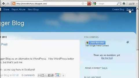 Wordpress 3.2 - How to Import Content from Blogger to WordPress