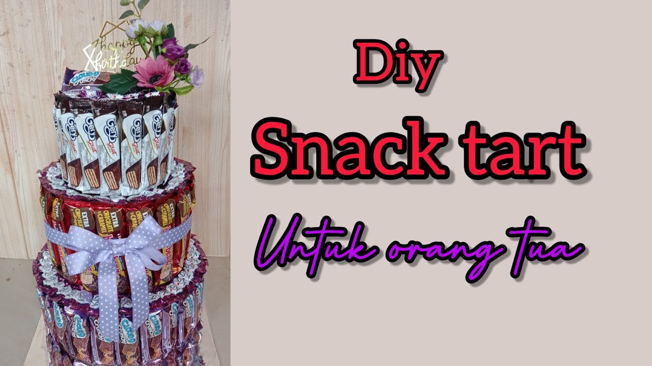 DIY snack tart untuk orang tua