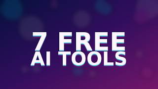 7 FREE AI Tools That Do Your Work For You 🤖