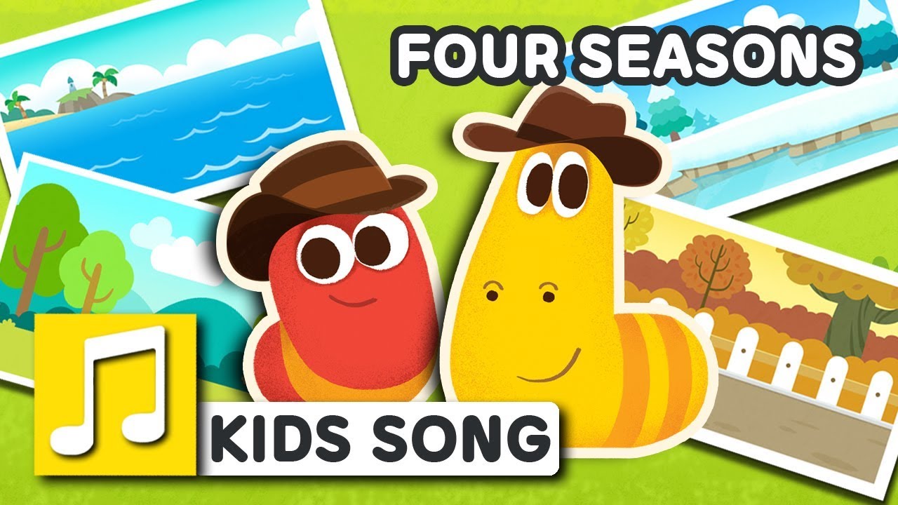 ⁣FOUR SEASONS SONG | LARVA KIDS | BEST NURSERY RHYME | LEARN TO FOUR SEASONS