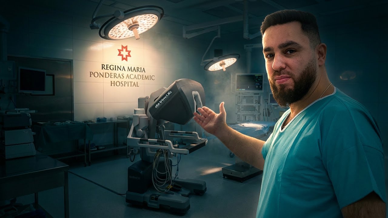 Turul Spitalului Ponderas! De la A la Z! Am văzut chiar și o operație cu Robotul daVinci Xi!