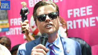Matt Gaetz ADVOCATES for Britney Spears during conservatorship hearing