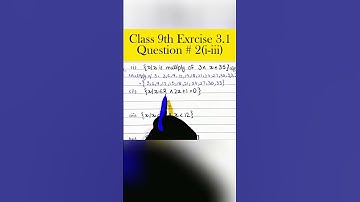 Ex 3.1 Q 2 (i-iii) CH 3 Sets and Functions #sabamathematician #ex3.2 #class9thmath #youtubeshorts