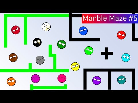 marble maze race