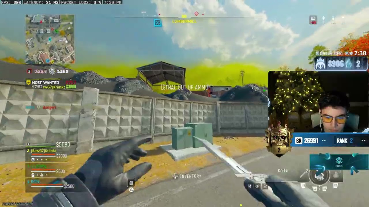 Биффл поражен невероятным решающим ударом Шифти в ситуации 1 против 5, который принес ему победу ...