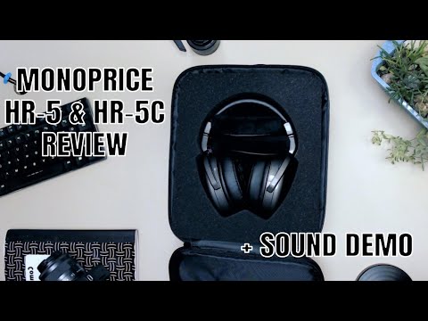 Monoprice HR-5C vs HR-5 | Closed vs Open Headphone Review