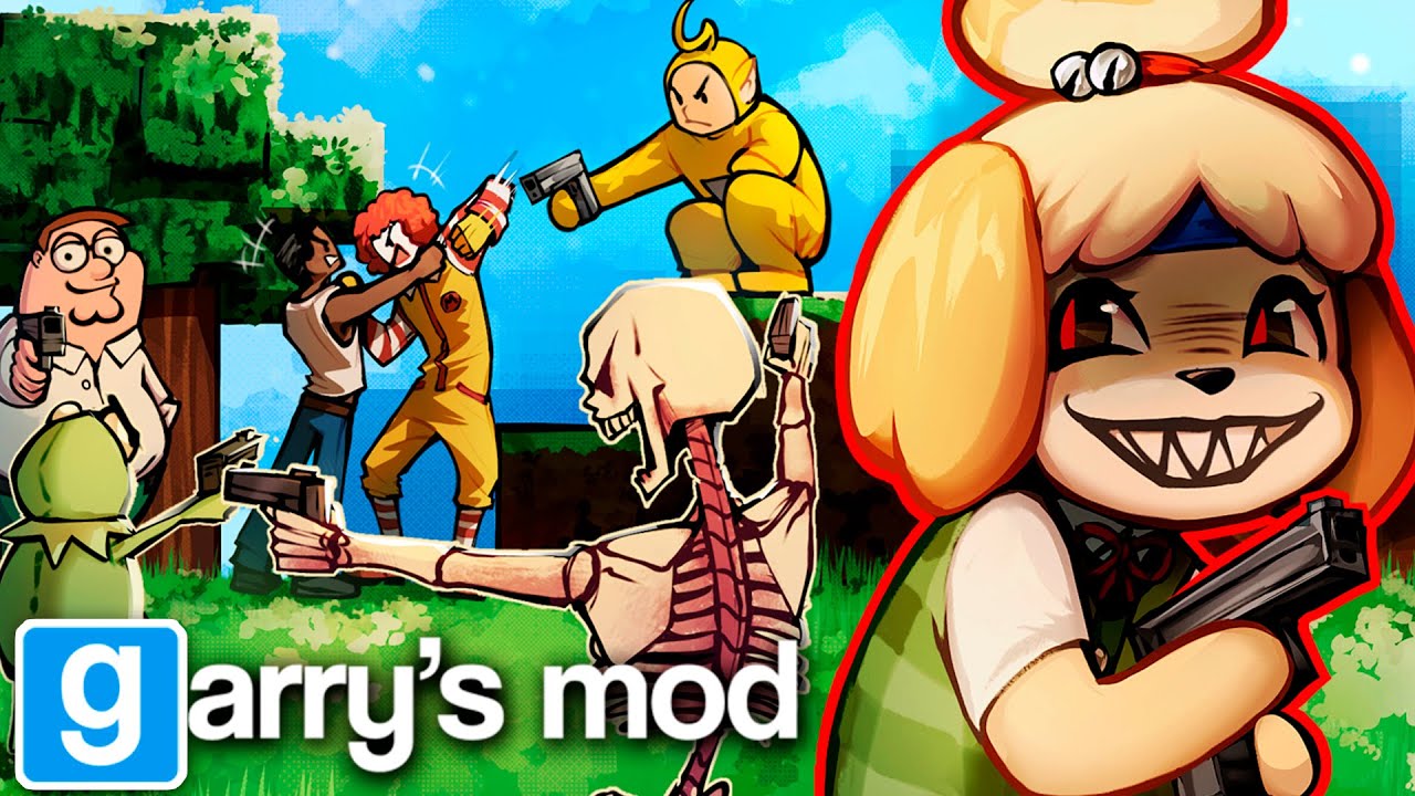 NOCHE DE GARRYS MOD CON AMIGOS 🪑 - Gmod TTT ft. Quackity, ElMariana, Aldo, Missa, Ren | Roier