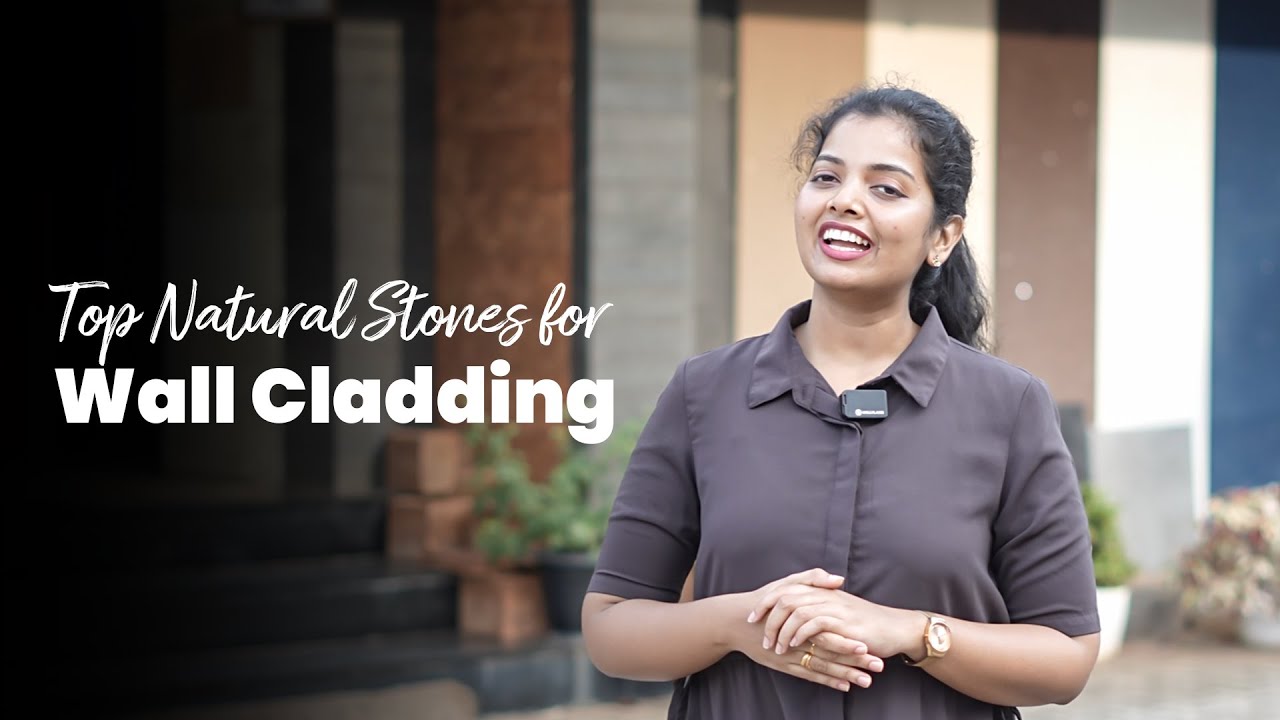 Natural Stone Cladding Options for Homes | Marble Gallery Calicut - YouTube