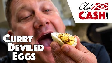 Curry Deviled Eggs with Chef Cash White👨‍🍳