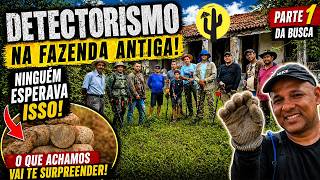 Detectorismo na FAZENDA ANTIGA: O Que Encontramos? - Ep1🌵