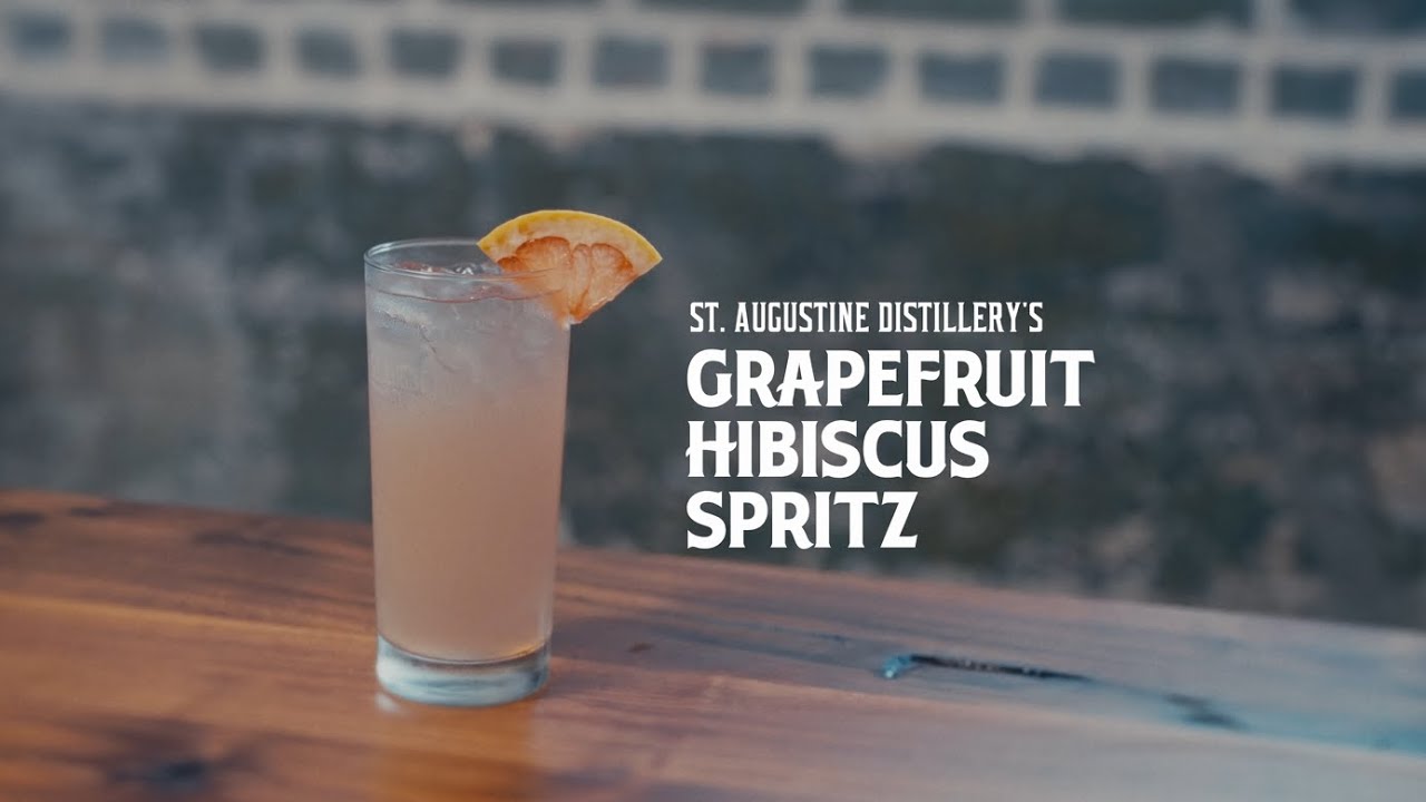 60 Second Hibiscus Spritz with Grapefruit | Best Gin Recipes