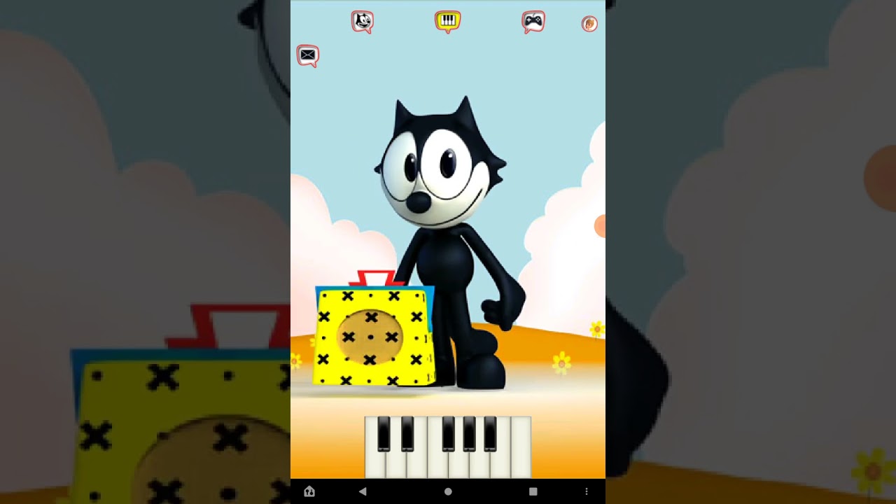 Talking Felix the cat app