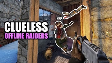 WAKING UP TO AN OFFLINE RAID | Rust Solo Survival (3 of 5)