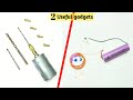 2 amazing useful gadgets | how to make mini drill | DIY electronic projects 