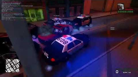 [SA:PP] | CopChase Roleplay #2 | 14 vs 1