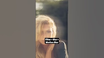 How to Create a MOTION BLUR Effect in Photoshop! #shorts #photoshop #tutorial #graphicdesign #design