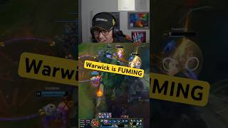 This Warwick MUST BE MAD!!! #leagueoflegends #trick2g #shorts