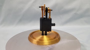 Tiny 3D-Printed Slide Valve Engine