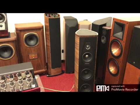 Gorgeous Sonus Faber OLYMPICA III playing the great Nina Simone