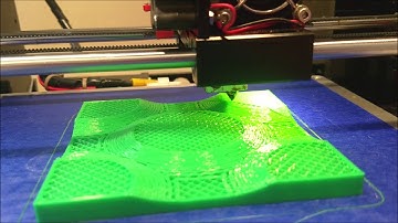 Non-Planar 3D Printing Test on an Anet A6