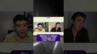 Bibitaw o Lalaban Challenge with Inigo Pascual | Kapamilya Shorts