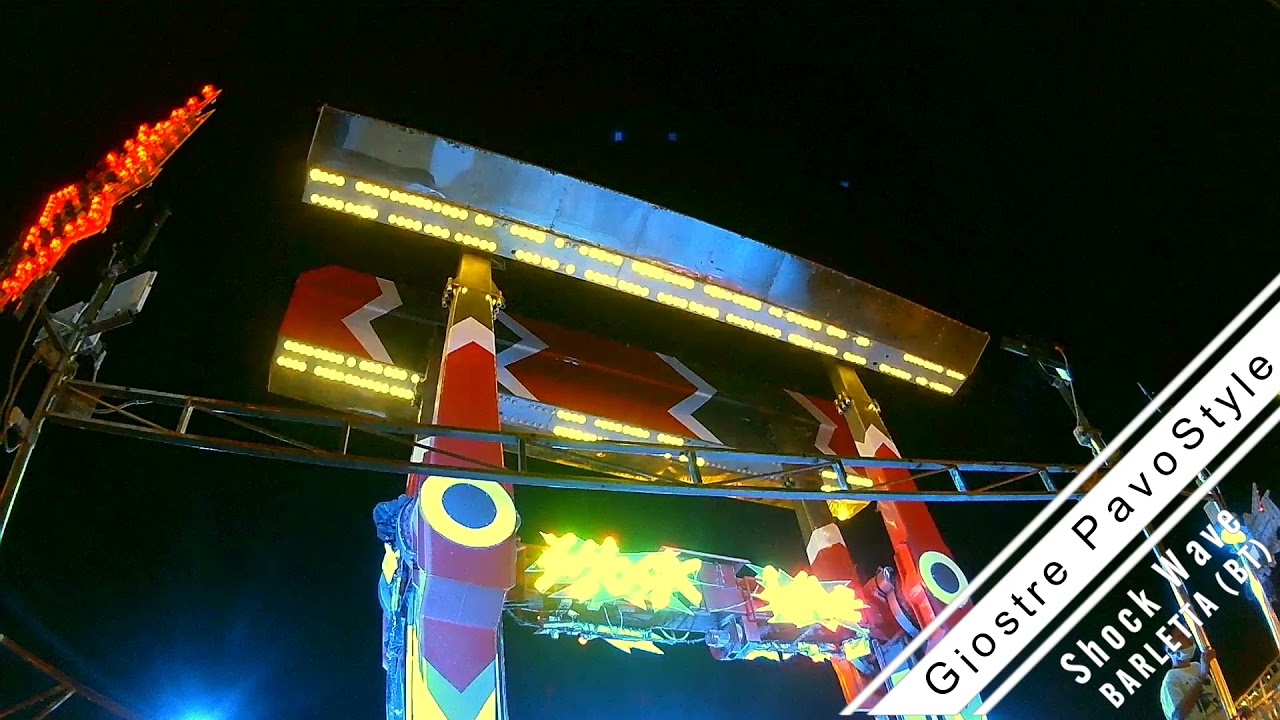 Giostra Shock Wave Barletta 10 07 2021