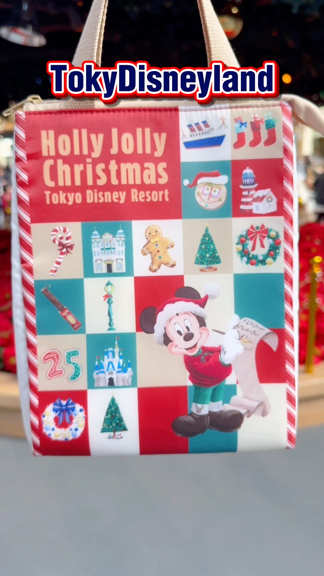 11/1〜新発売！【スーベニアランチケース】Disney Christmas 2025