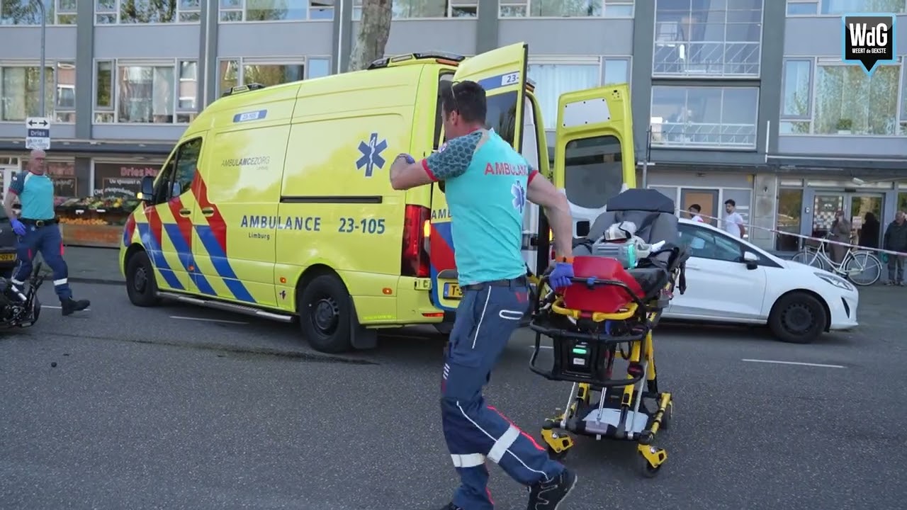 Motorrijder zwaargewond na botsing met auto op Dries