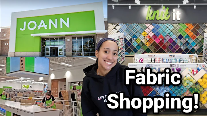 FABRIC SHOPPING AT THE BEST JOANN FABRIC STORE!