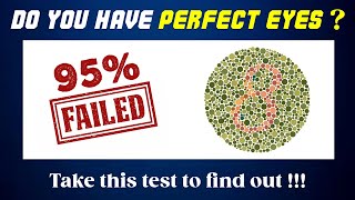 MindBlowing Color Vision Test: Only 5% Pass all Level! Ultimate Eye Check Challenge & Results