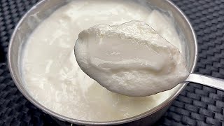 TURKISH YOGURT LIKE A STONE ✅ COOKING YOGURT WITH TIPS ❗TOTAL 2 INGREDIENTS