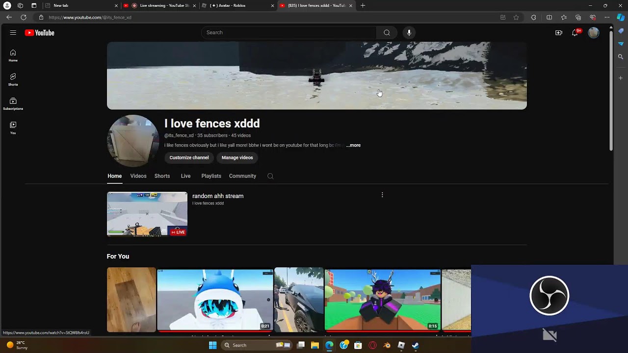 random ahh stream - YouTube